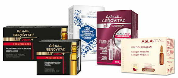 Produse prezentate sub forma de fiole - Farmec