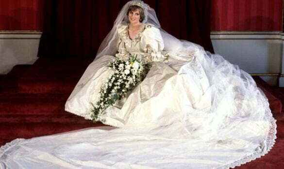 1981 The dress the Emanuels made - and which, in turn, made them