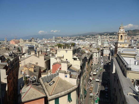 Genova, un oras la inaltime