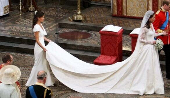 Kate Middleton's wedding dress - an impact on a whole industry