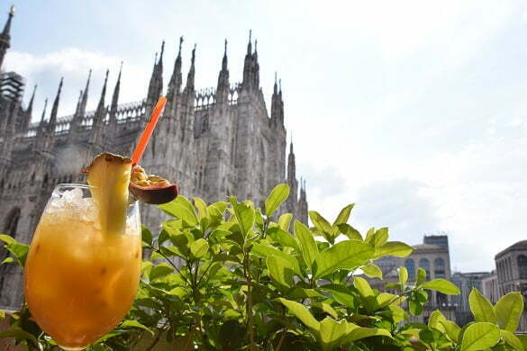 Piata Domului din Milano vazuta de pe rooftop _Travelship