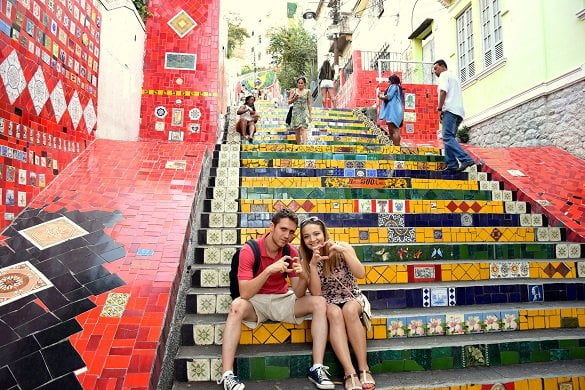 Travelship.ro Anda si Ionut scarile Selaron Rio Brazilia