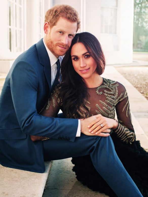 meghan în ralph & russo logodnă