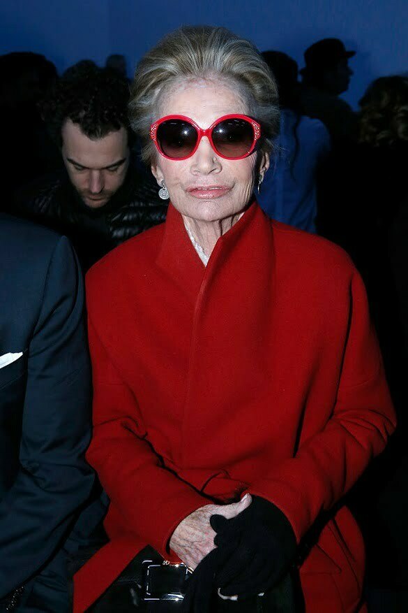 Lee Radziwill in Paris 2016