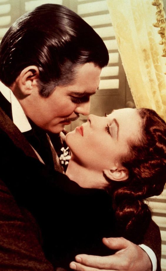 GONE WITH THE WIND, Clark Gable, Vivien Leigh, 1939.