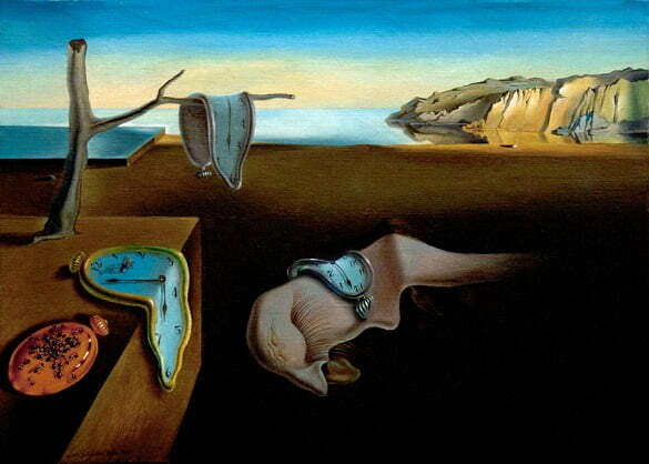 Persistenta memoriei Salvador Dali