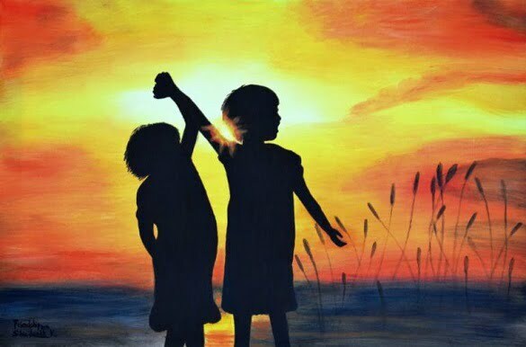 Silvia Lasak; Painting, “Friendship”