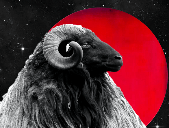 luna plina berbec