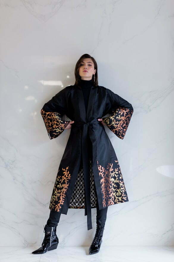 AGNES Silk Brocade Kimono 345Euro
