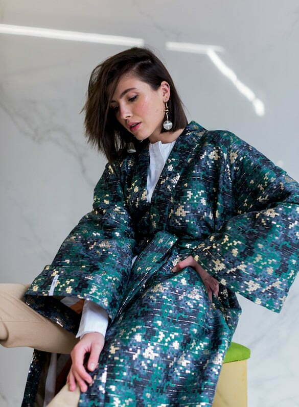 KATIA Silk Brocade Kimono 300Euro