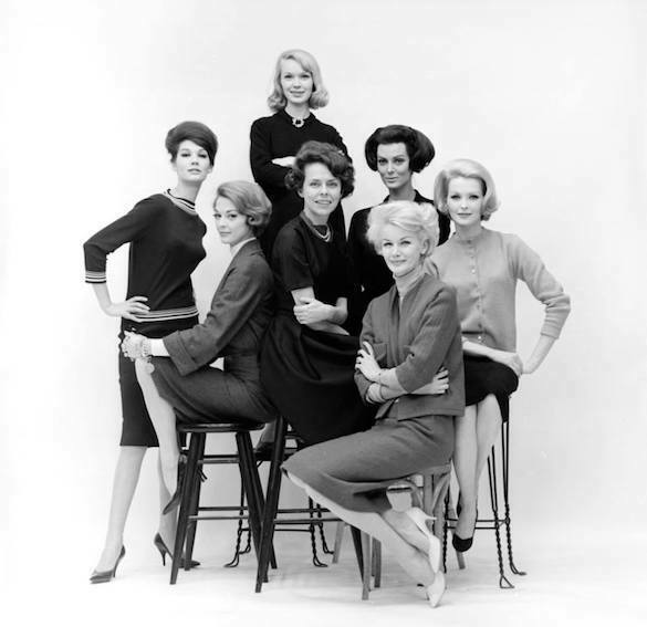 eileen ford și modelele agenției 1961