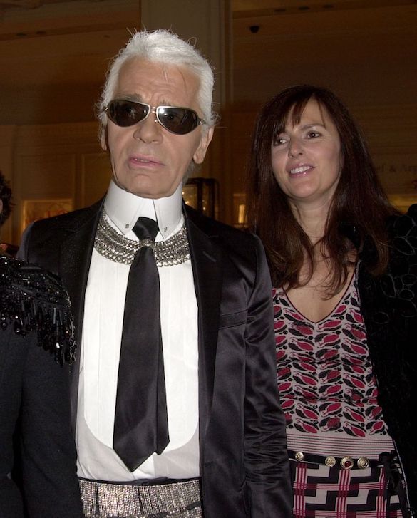 karl lagerfeld virginie viard 2003